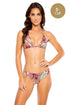 Luli Fama Miami Bound Triangle Halter Top